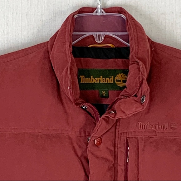 Timberland Men's Weatherproof Duck Down Insulated Full Zip Puffer Vest- Size Med - Picture 3 of 16